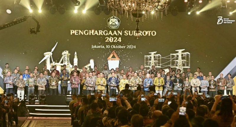 PLN Raih Penghargaan Terbanyak Subroto Award 2024 dari Kementerian ESDM