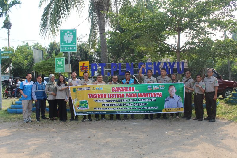 Tingkatkan Kesadaran Masyarakat Membayar Listrik , PLN ULP Sekayu dan Pemkab Musi Banyuasin Berkolaborasi dalam Penagihan Tunggakan