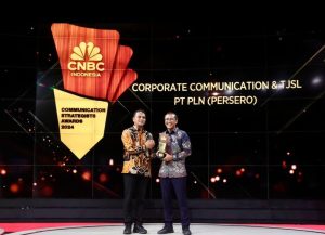 PLN Sabet Penghargaan CNBC Indonesia Communications Strategist Award 2024